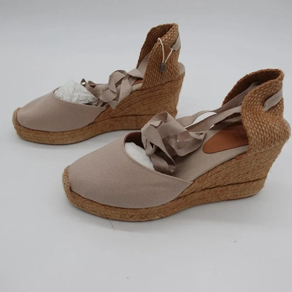 8 BY YOOX WOMEN ESPADRILLE WEDGE SHOES - BNIB